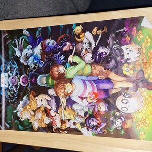 Undertale HD Printer Anime Canvas Art Poster 12 x 18 inches.